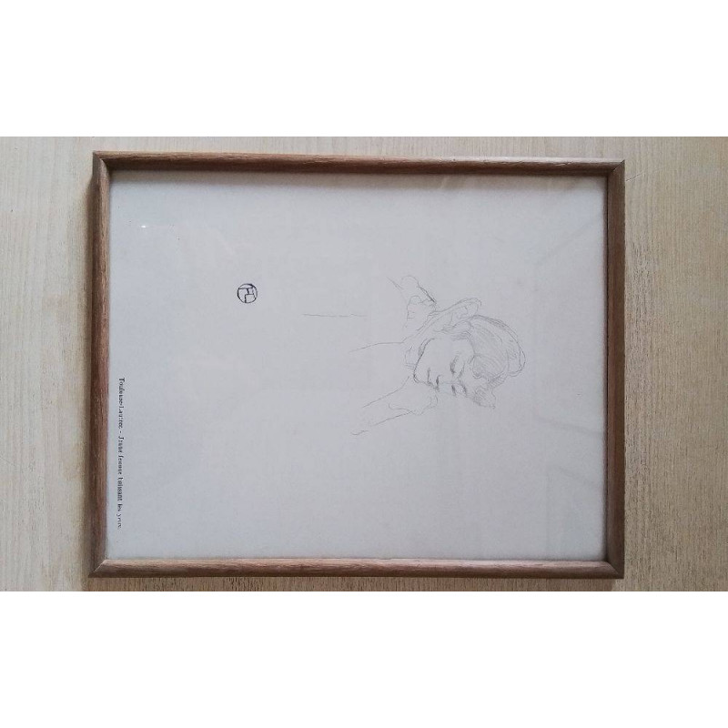 SOUS VERRE TOULOUSE-LAUTREC