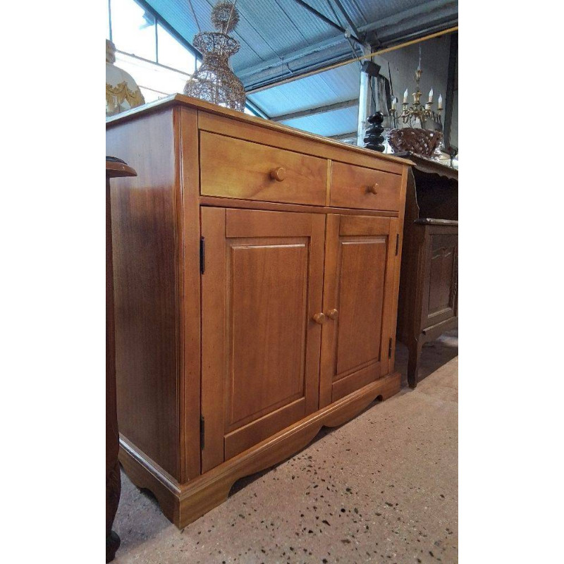 BUFFET BAS PIN 2 PORTES 2 TIROIRS 