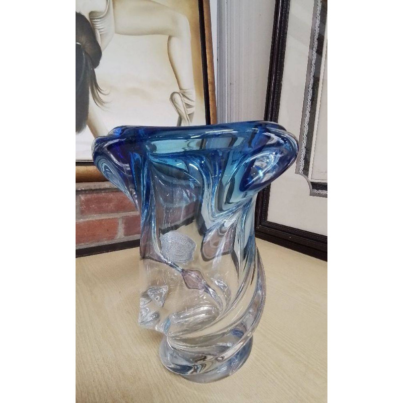 VASE CRISTAL VAL SAINT LAMBERT