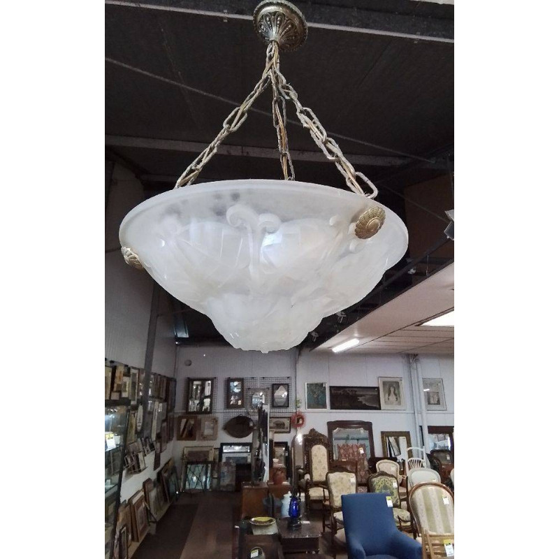 SUSPENSION PATE DE VERRE ,DEGUE