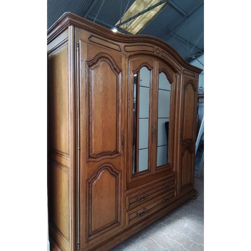 ARMOIRE CHÊNE 4 PORTES 