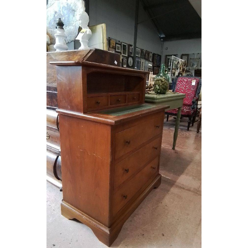 COMMODE SECRÉTAIRE MERISIER 