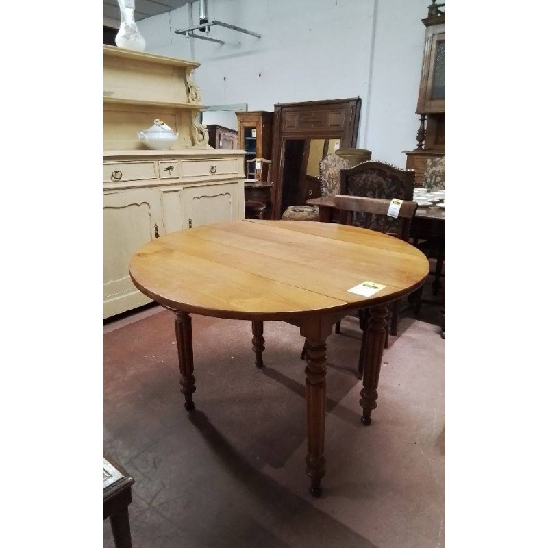 TABLE A VOLETS MERISIER 