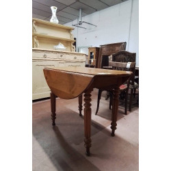 TABLE A VOLETS MERISIER 