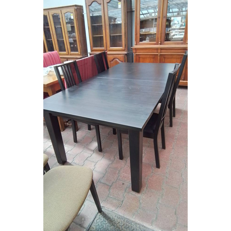 TABLE MODERNE +2 ALLONGES