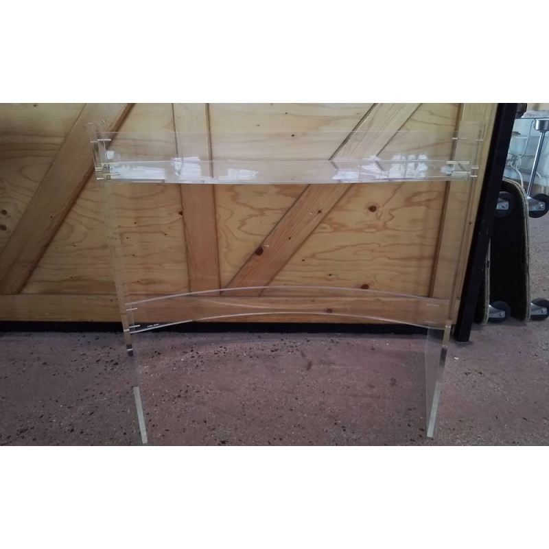 BUREAU PLEXIGLAS DAVID LANGE