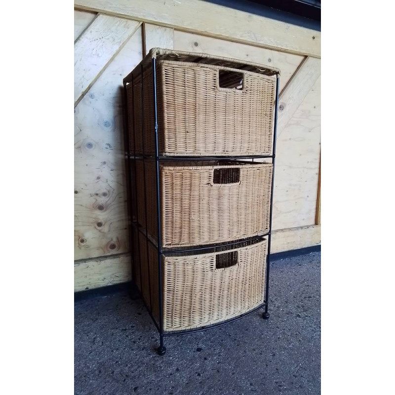 MEUBLE 3 TIROIRS OSIER