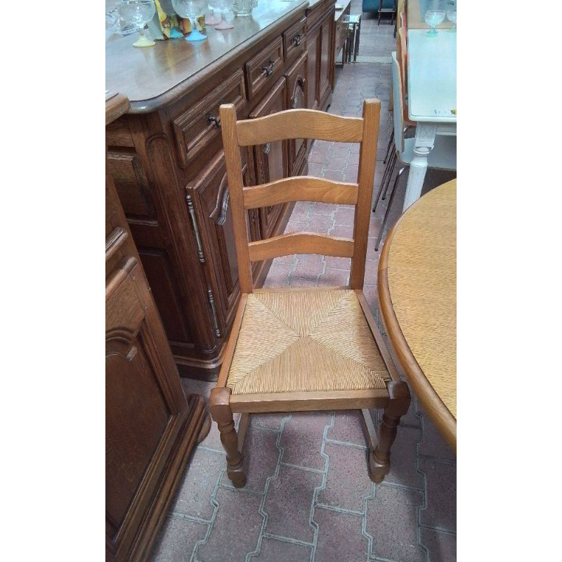 LOT DE 4 CHAISES 