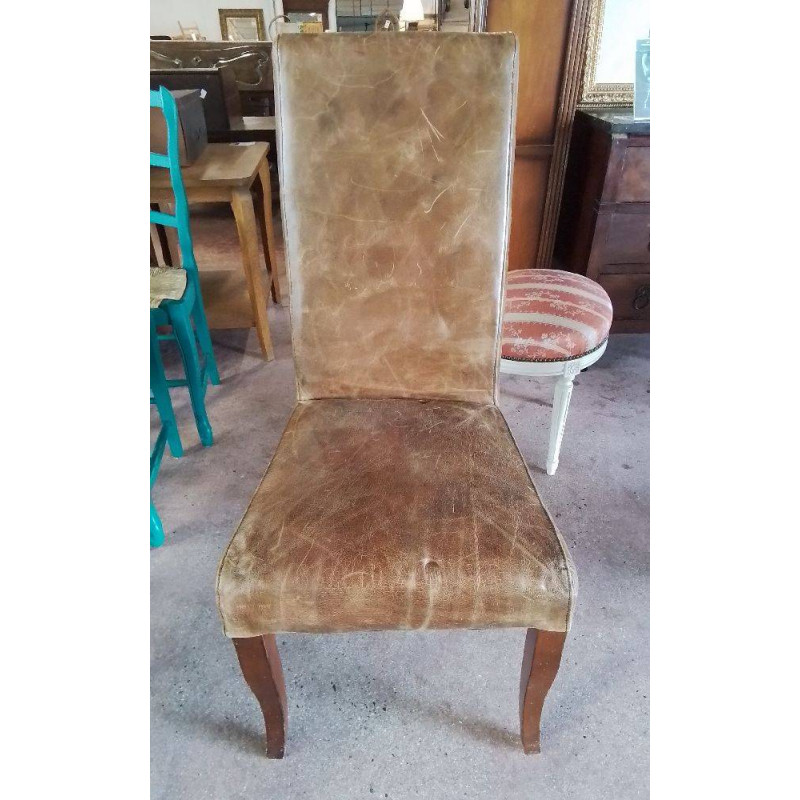 CHAISE CUIR