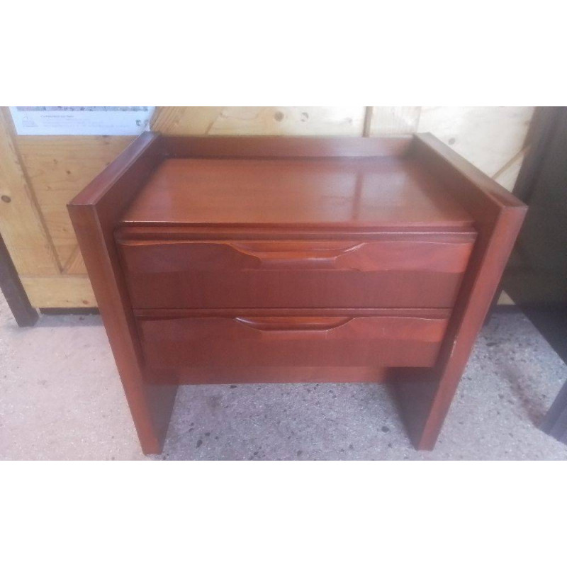 CHEVET VINTAGE 2 TIROIRS