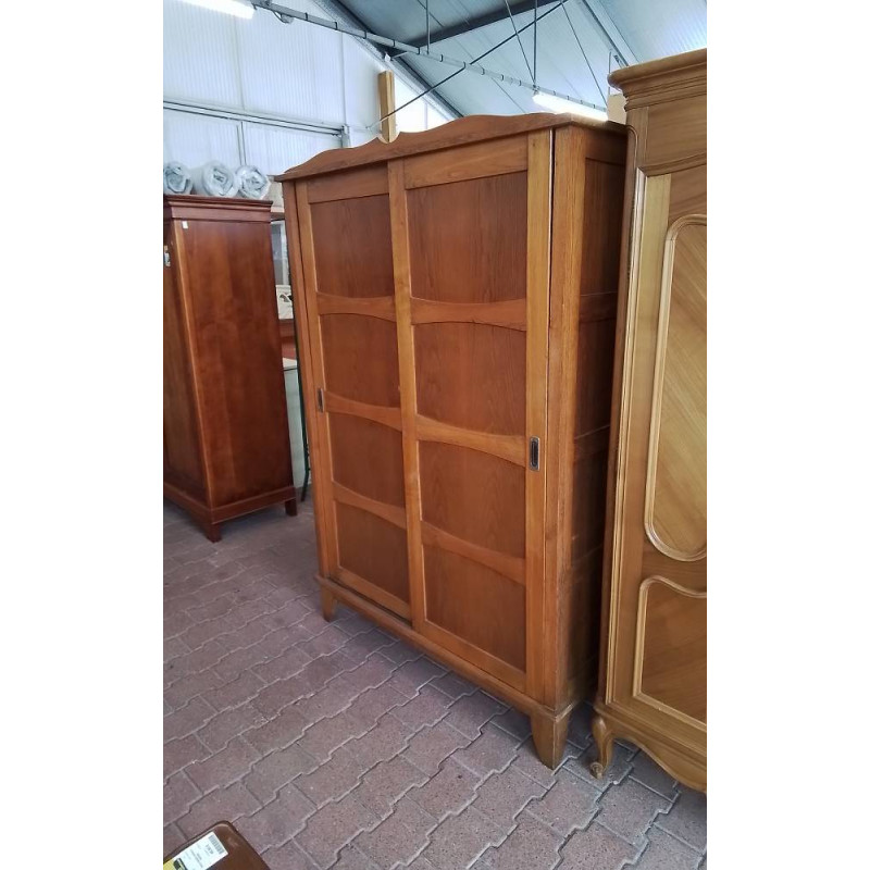 ARMOIRE PORTE COULISSANTES CHENE 