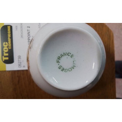 SERVICE A CAFÉ PORCELAINE DE LIMOGES 