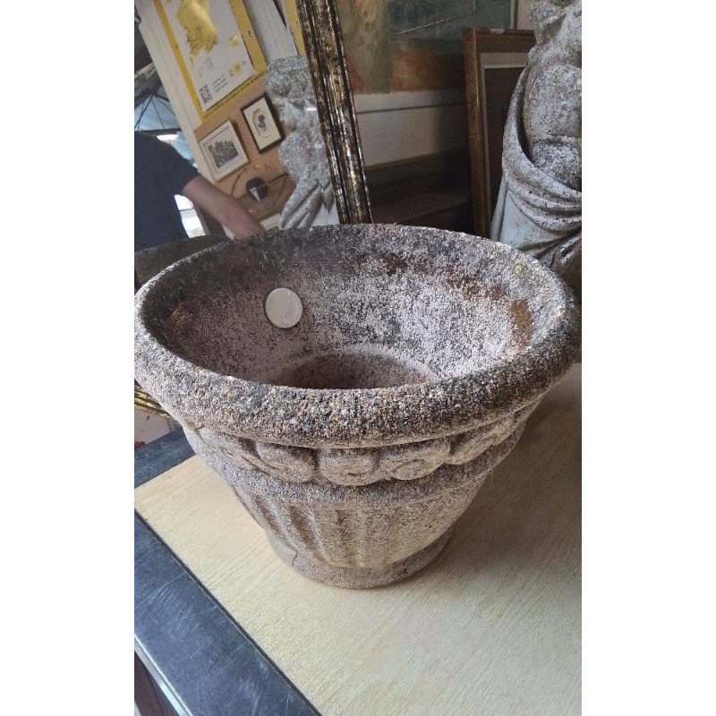 POT DE FLEUR PIERRE 