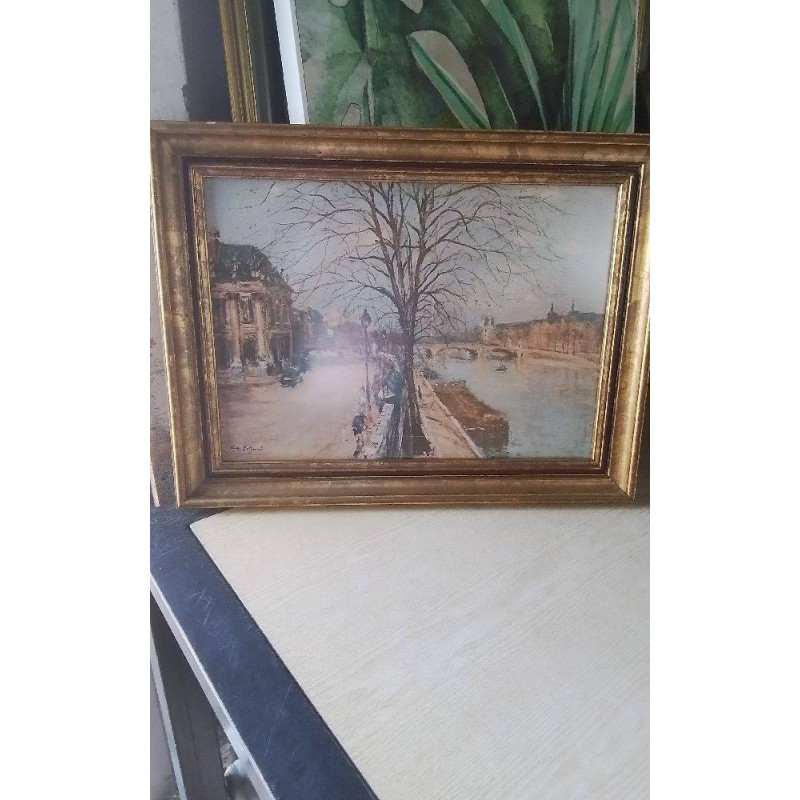 TABLEAU VUE DE PARIS 