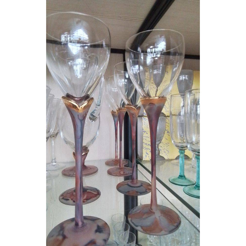 SERIE DE 6 VERRES 