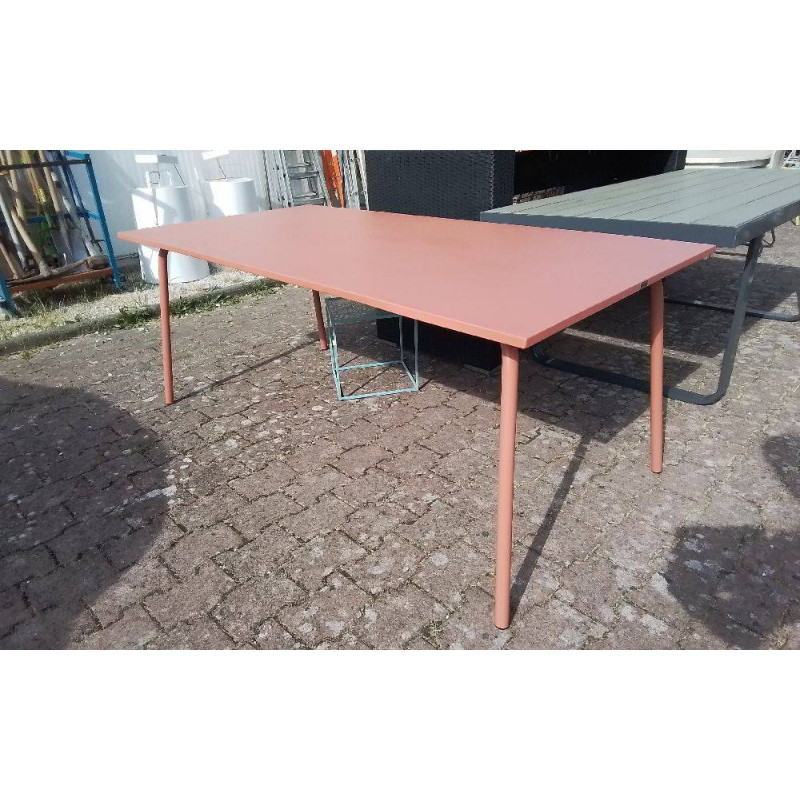 TABLE JARDIN METAL PALAVAS 180X90 CM OVIBJ606074-HJ