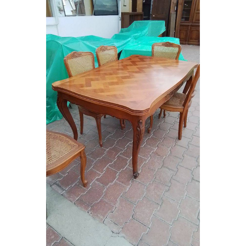 TABLE MERISIER +2 ALLONGES