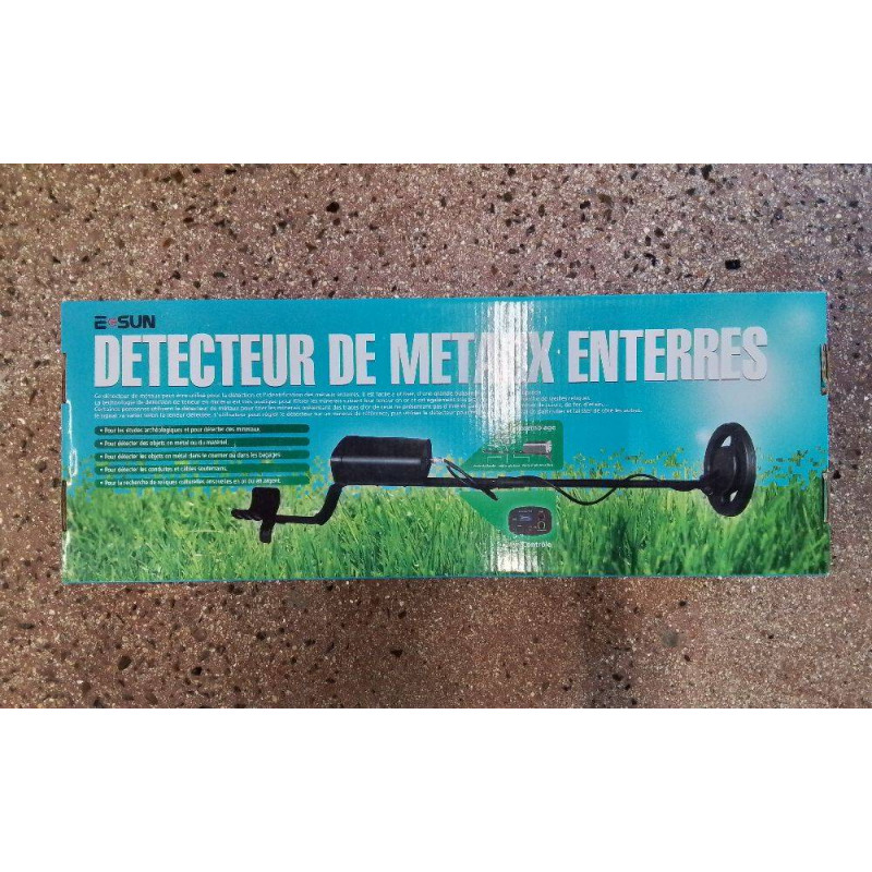 DÉTECTEUR DE MÉTAUX (NEUF)
