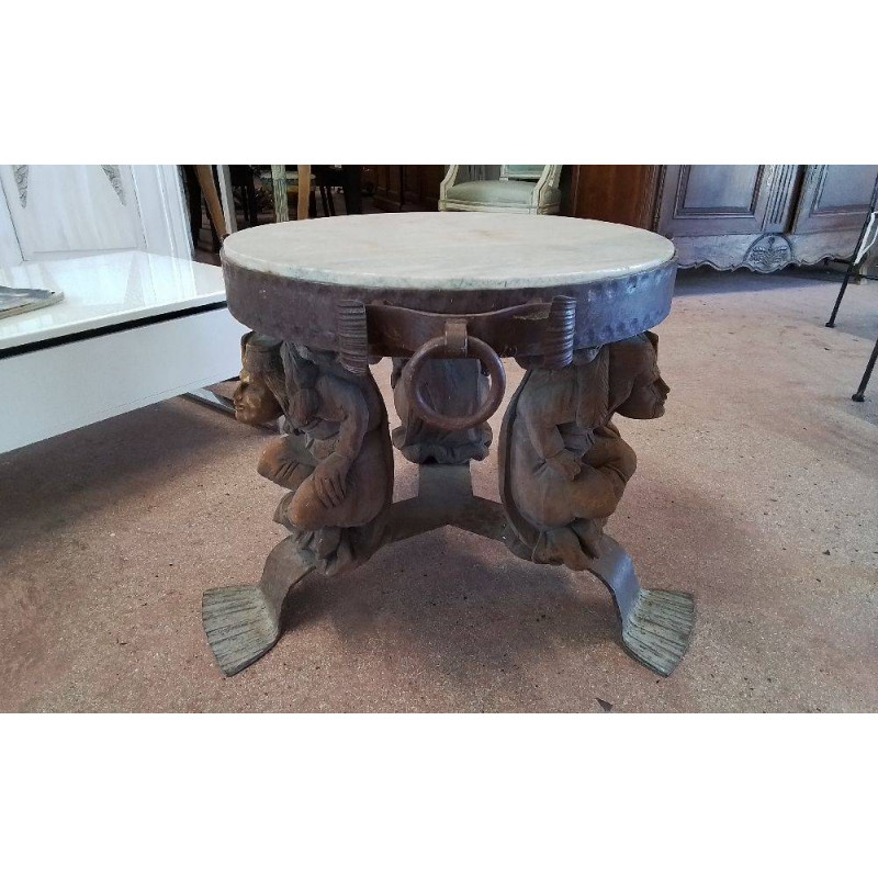 TABLE BASSE FER FORGÉ ROTSCHILD
