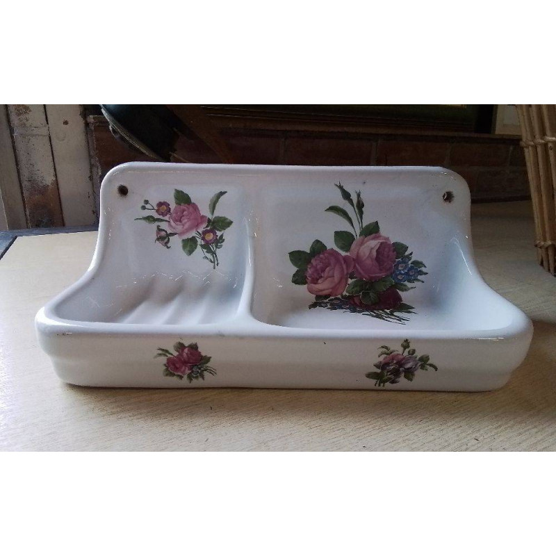PORTE SAVONS PORCELAINE DE PARIS