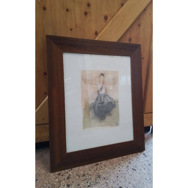 REPRODUCTION RODIN ENCADRÉE 