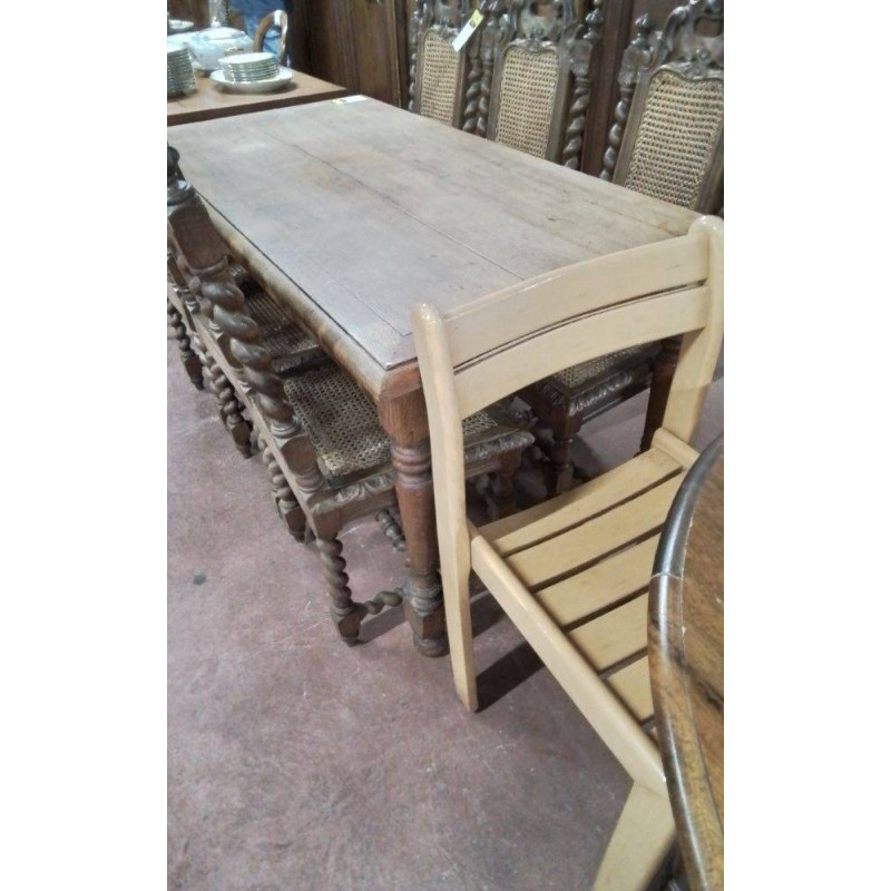 TABLE CHENE 