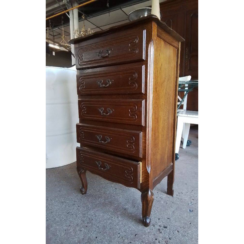 CHIFFONNIER PLACAGE CHÊNE 
