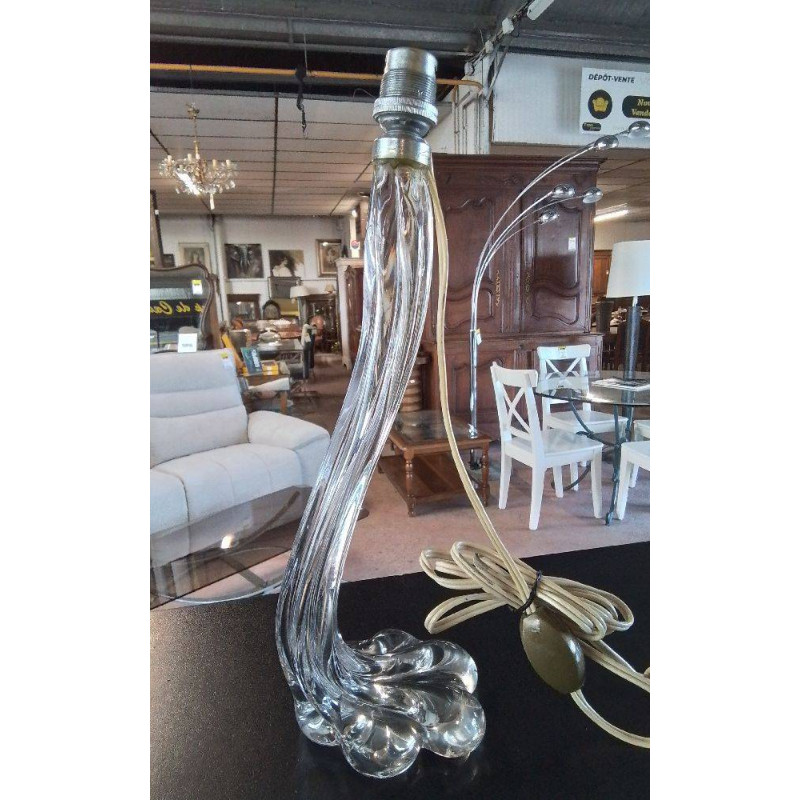 PIED DE LAMPE CRISTAL 