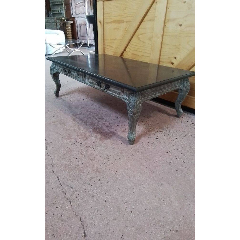 TABLE BASSE DESSUS MARBRE DECO
