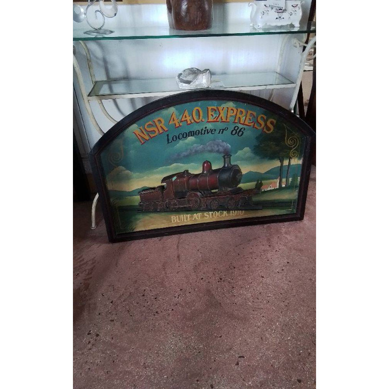 PANNEAU LOCOMOTIVE 