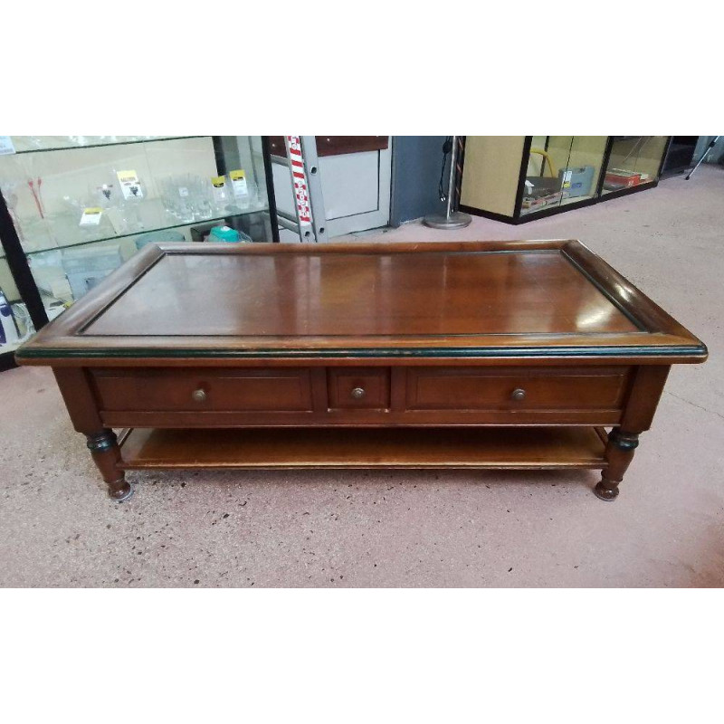 TABLE BASSE MERISIER EN L’ÉTAT 