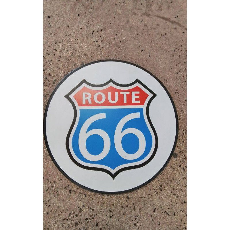 PANNEAU ROUTE 66 DIAMETRE 66C
