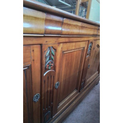 BUFFET 3 PORTES 3 TIROIRS MERISIER 